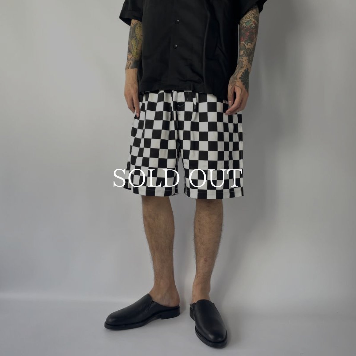 画像7: MINEDENIM  CU.Denim Checker flag Surf Shorts flag Surf Shorts (WPT) (7)