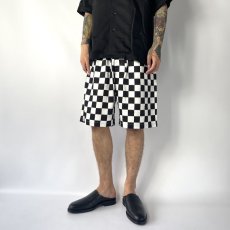 画像7: MINEDENIM  CU.Denim Checker flag Surf Shorts flag Surf Shorts (WPT) (7)