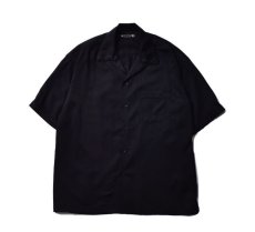 画像1: MINEDENIM  CU.Denim S/S Open Collar SH Collar SH (BLK) (1)