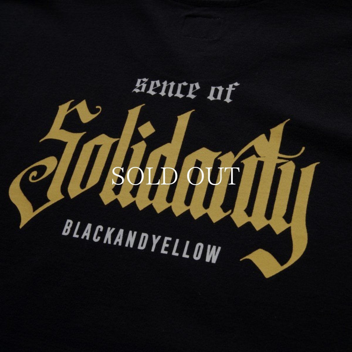 画像7: RATS  SOLIDARITY TEE (BLACK) (7)