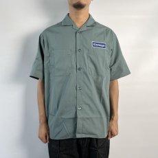 画像2: CHALLENGER  S/S WORKER SHIRT (DARK GREEN) (2)