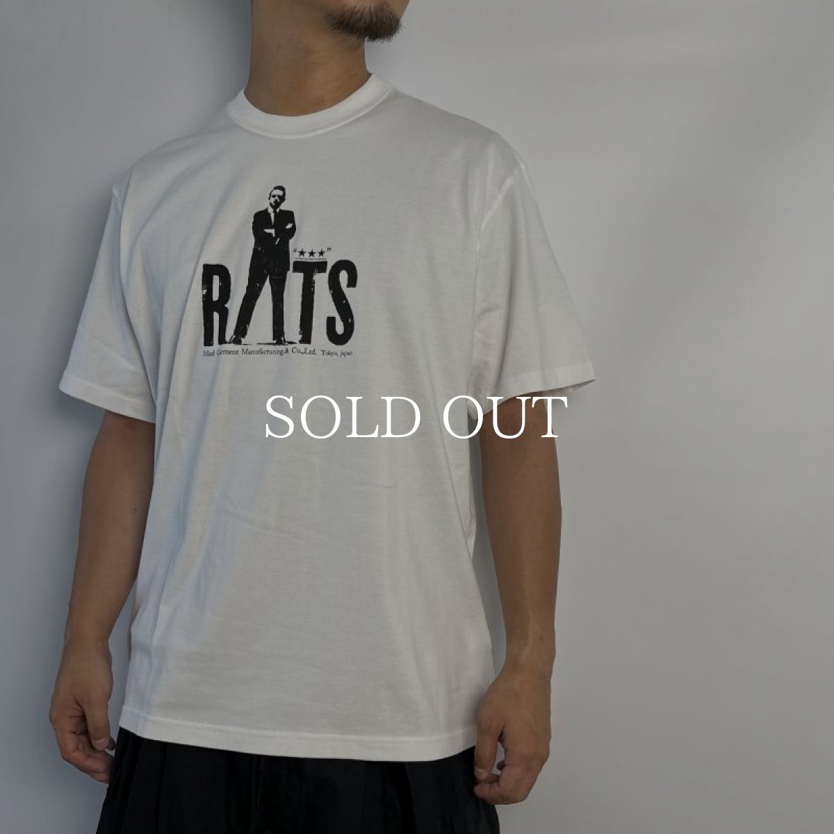 画像2: RATS  CASH TEE (WHITE) (2)