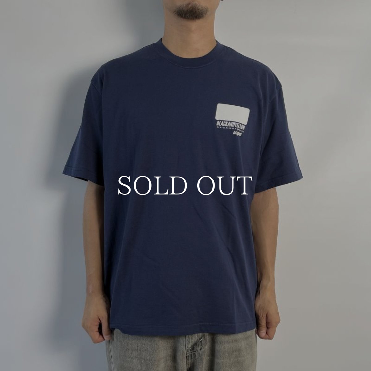 画像7: RATS  SIGN TAG TEE (NAVY) (7)