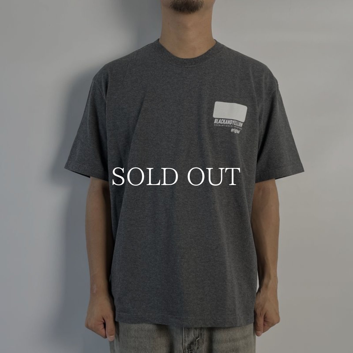 画像2: RATS  SIGN TAG TEE (CHARCOAL) (2)