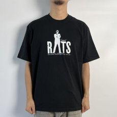 画像6: RATS  CASH TEE (BLACK) (6)