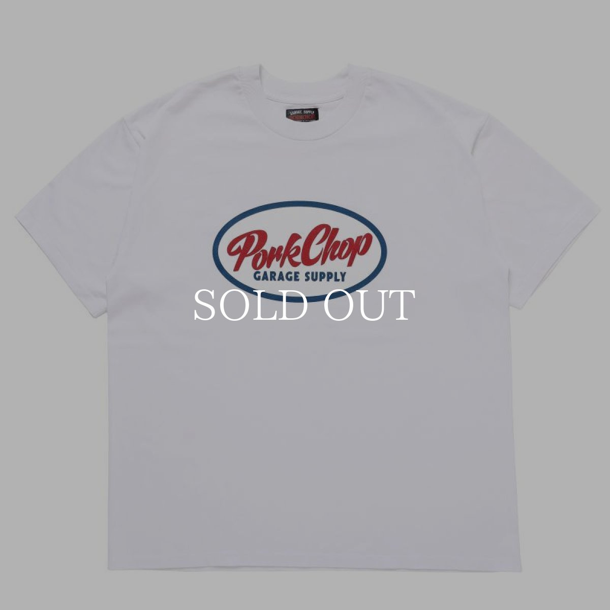 画像1: PORKCHOP GARAGE SUPPLY  PC ROD TEE (WHITE) (1)