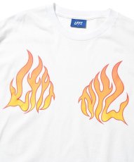 画像3: LFYT  LFYT FLAME TEE (WHITE) (3)