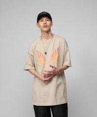 画像6: LFYT  LFYT FLAME TEE (SAND) (6)