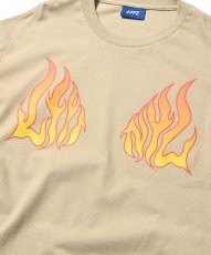 画像3: LFYT  LFYT FLAME TEE (SAND) (3)