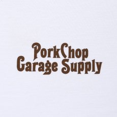 画像4: PORKCHOP GARAGE SUPPLY  THREE TONE ROUNDED TEE (WHITE) (4)