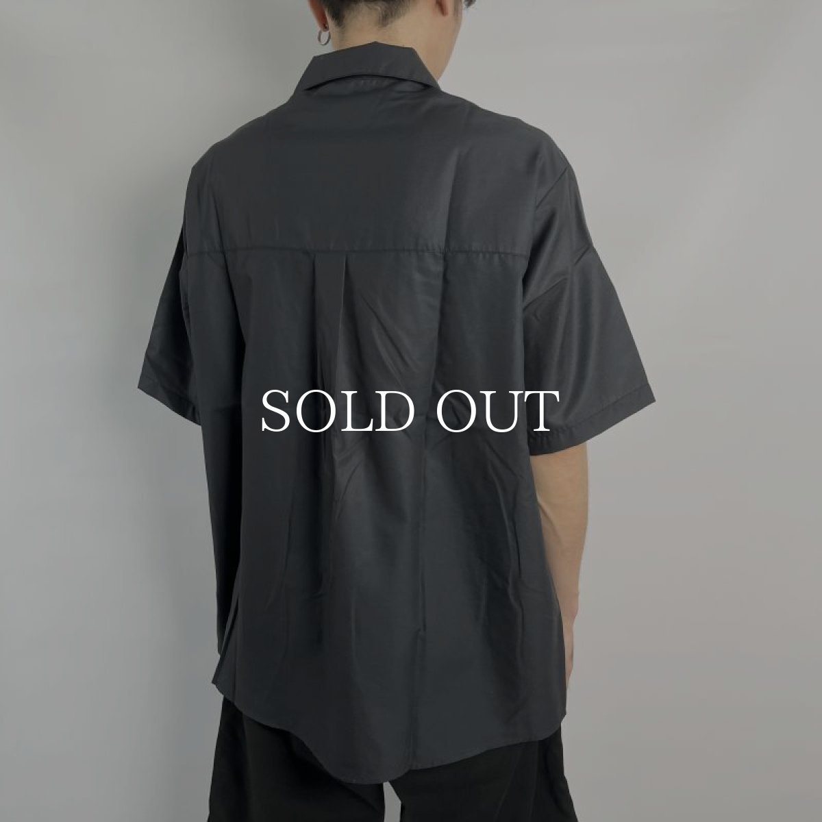 画像4: CHALLENGER  S/S FLAME LEAF SHIRT (BLACK) (4)