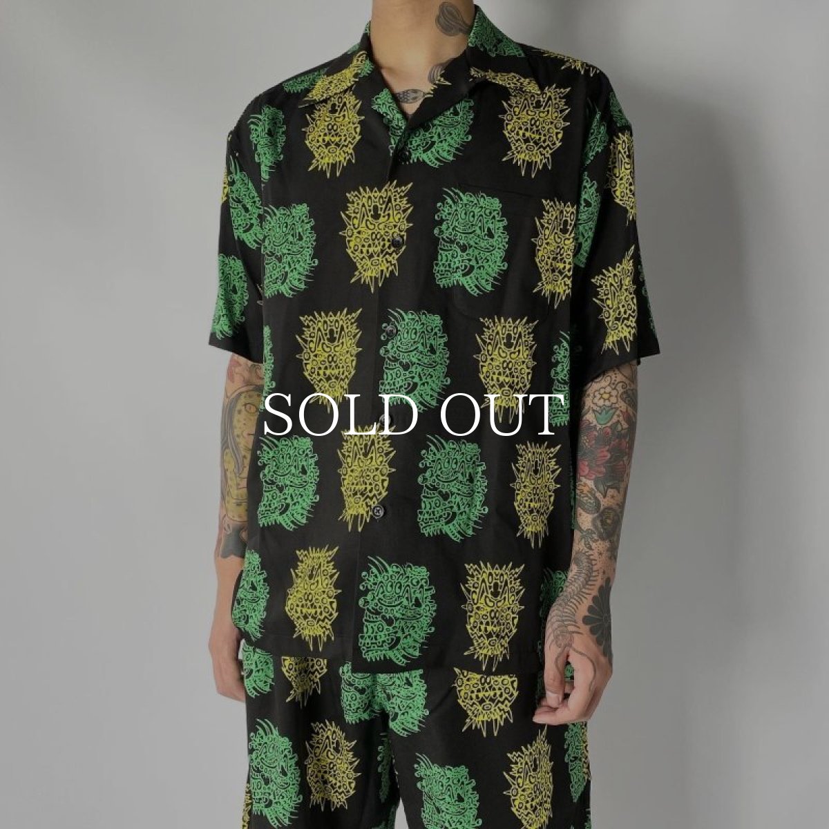 画像6: MINEDENIM  NOAH LYON × MINEDENIM S/S Open Collar SH (GPT) (6)