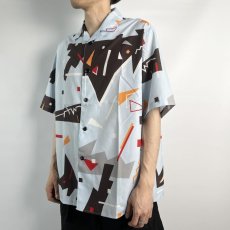 画像2: CHALLENGER  S/S 80'S PRINTED SHIRT (LT BLUE) (2)