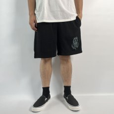 画像2: CALEE  NT Logo ct mesh game easy shorts (Black) (2)