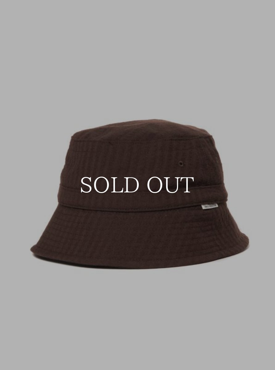 画像1: COOTIE   T/W Sucker Bucket Hat (Brown) (1)