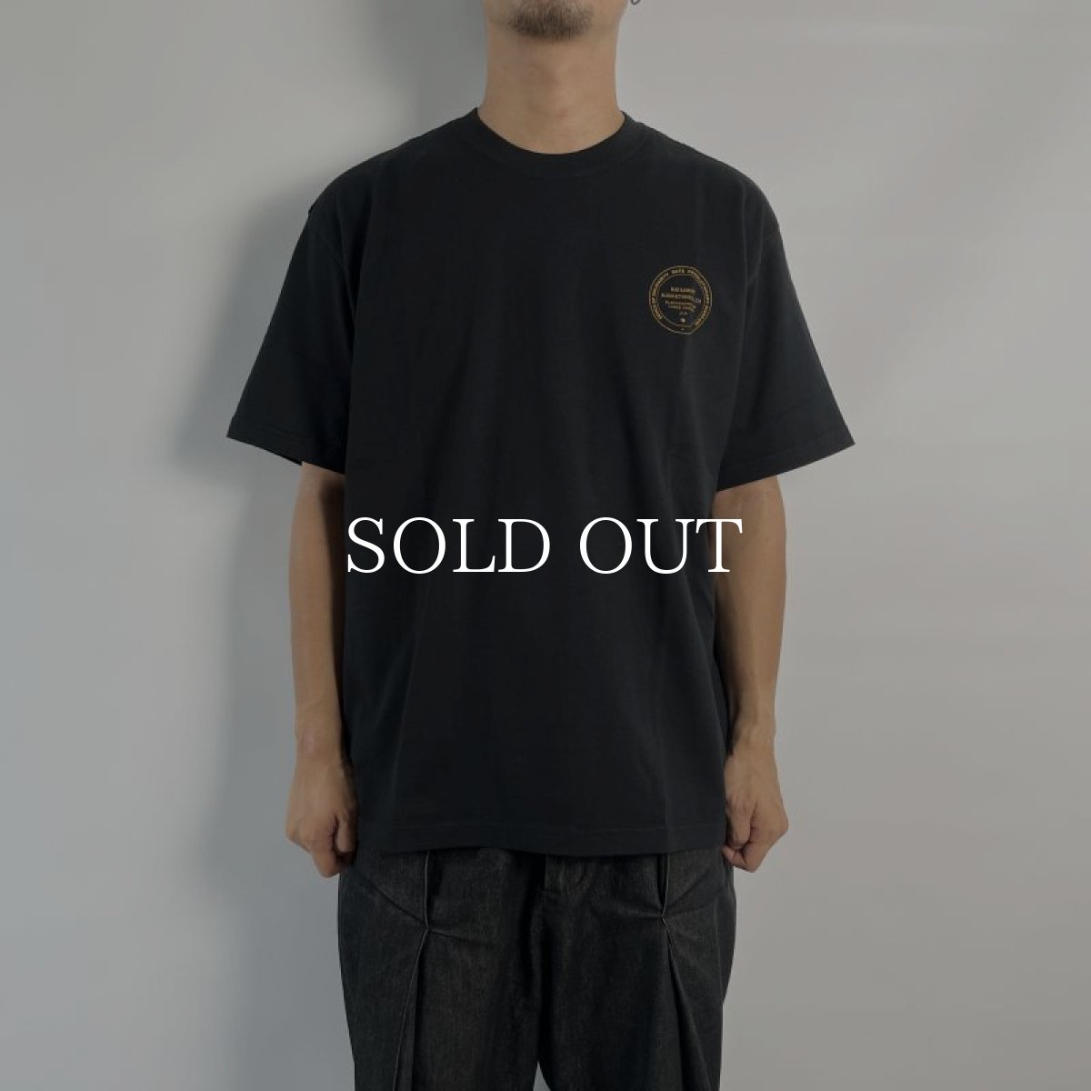 画像2: RATS  MAD GARMENT TEE (BLACK) (2)