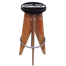 画像1: PORKCHOP GARAGE SUPPLY  【再入荷】PORK STOOL Large (BLACK) (1)