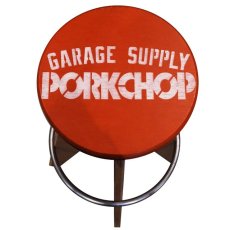 画像2: PORKCHOP GARAGE SUPPLY  【再入荷】PORK STOOL Large (RED) (2)