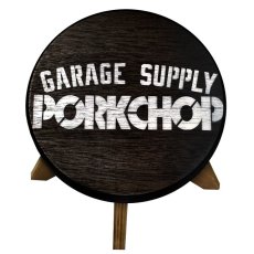 画像2: PORKCHOP GARAGE SUPPLY  【再入荷】PORK STOOL Small (BLACK) (2)