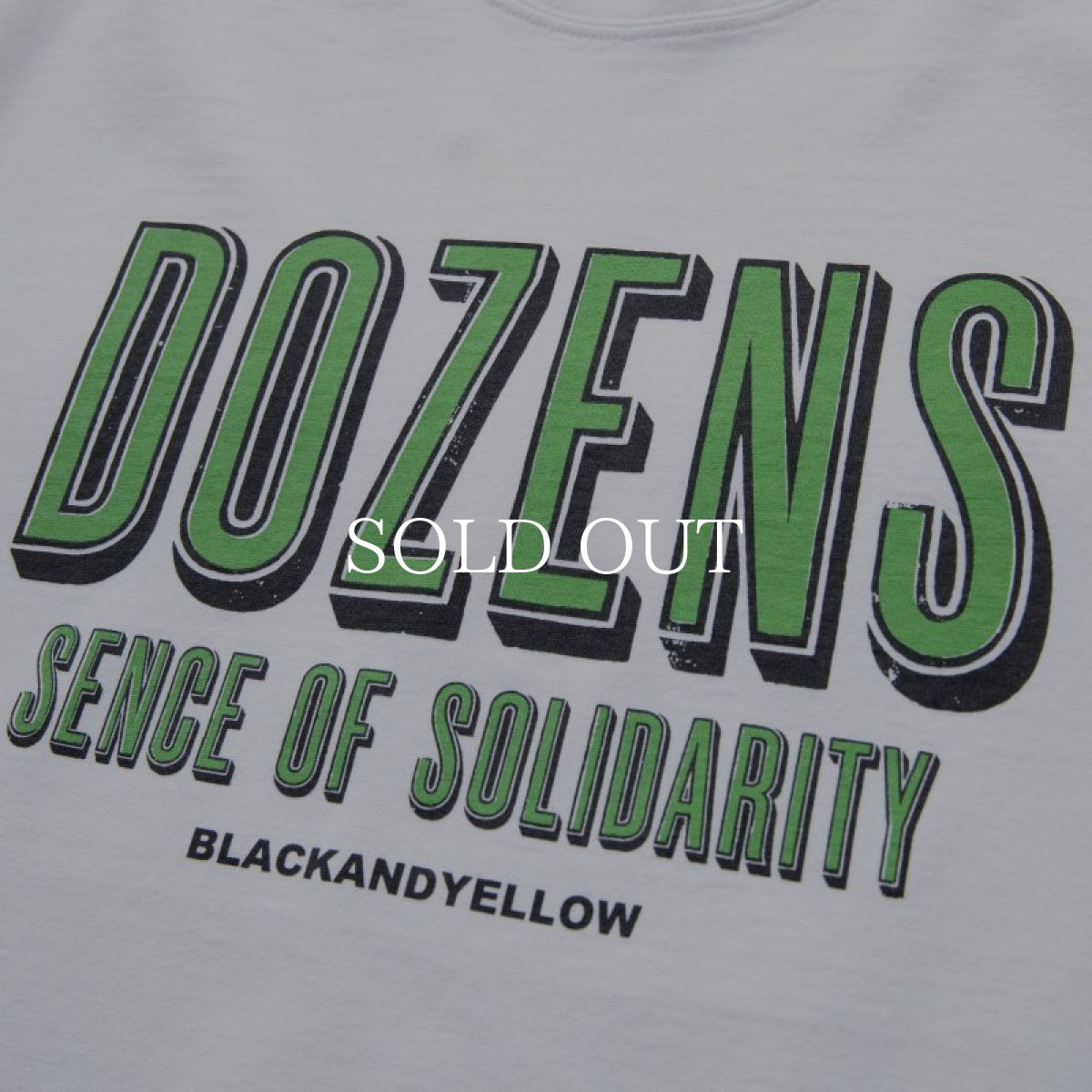 画像3: RATS  DOZENS TEE (WHITE x GREEN) (3)