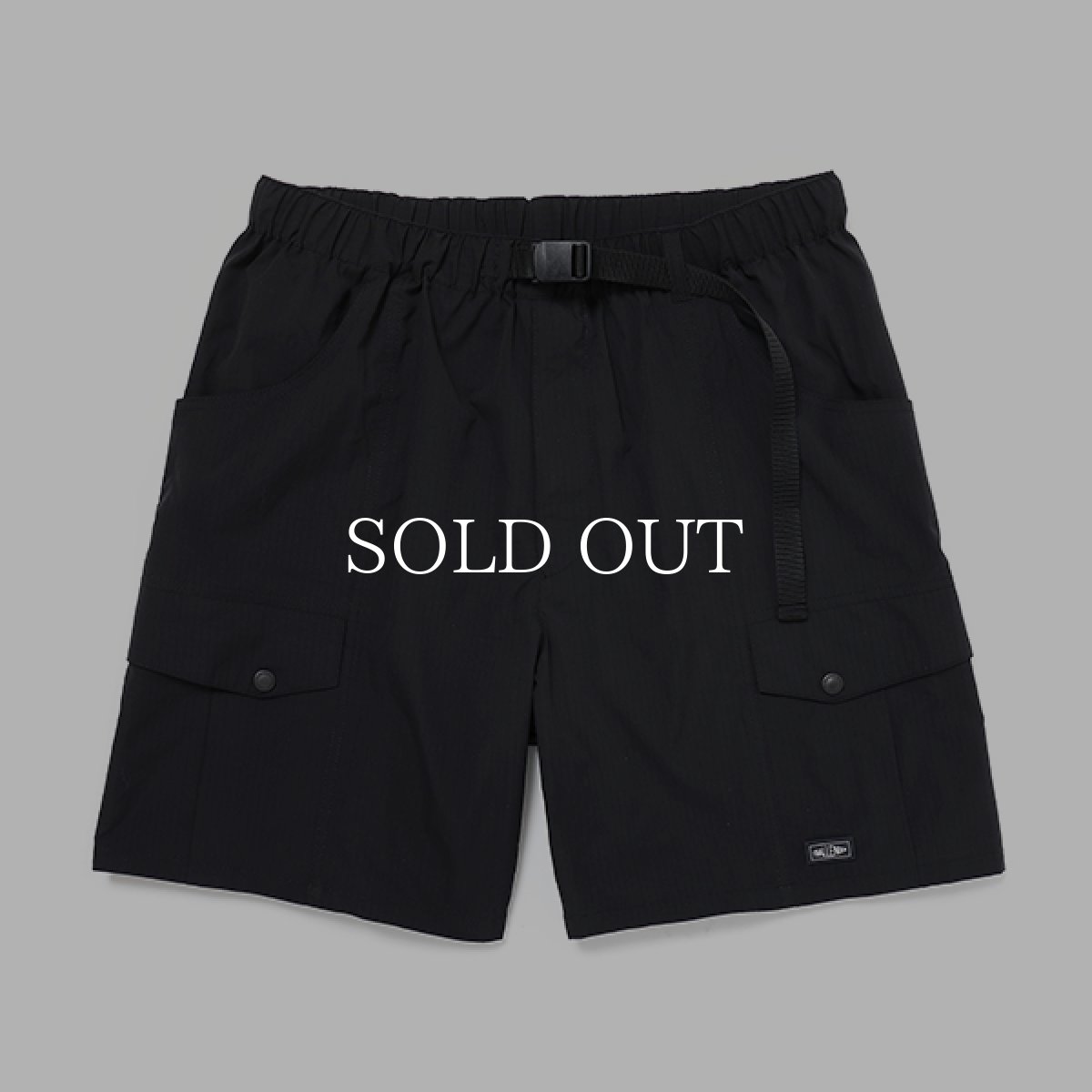 画像1: CHALLENGER  CARGO SHORTS (BLACK) (1)