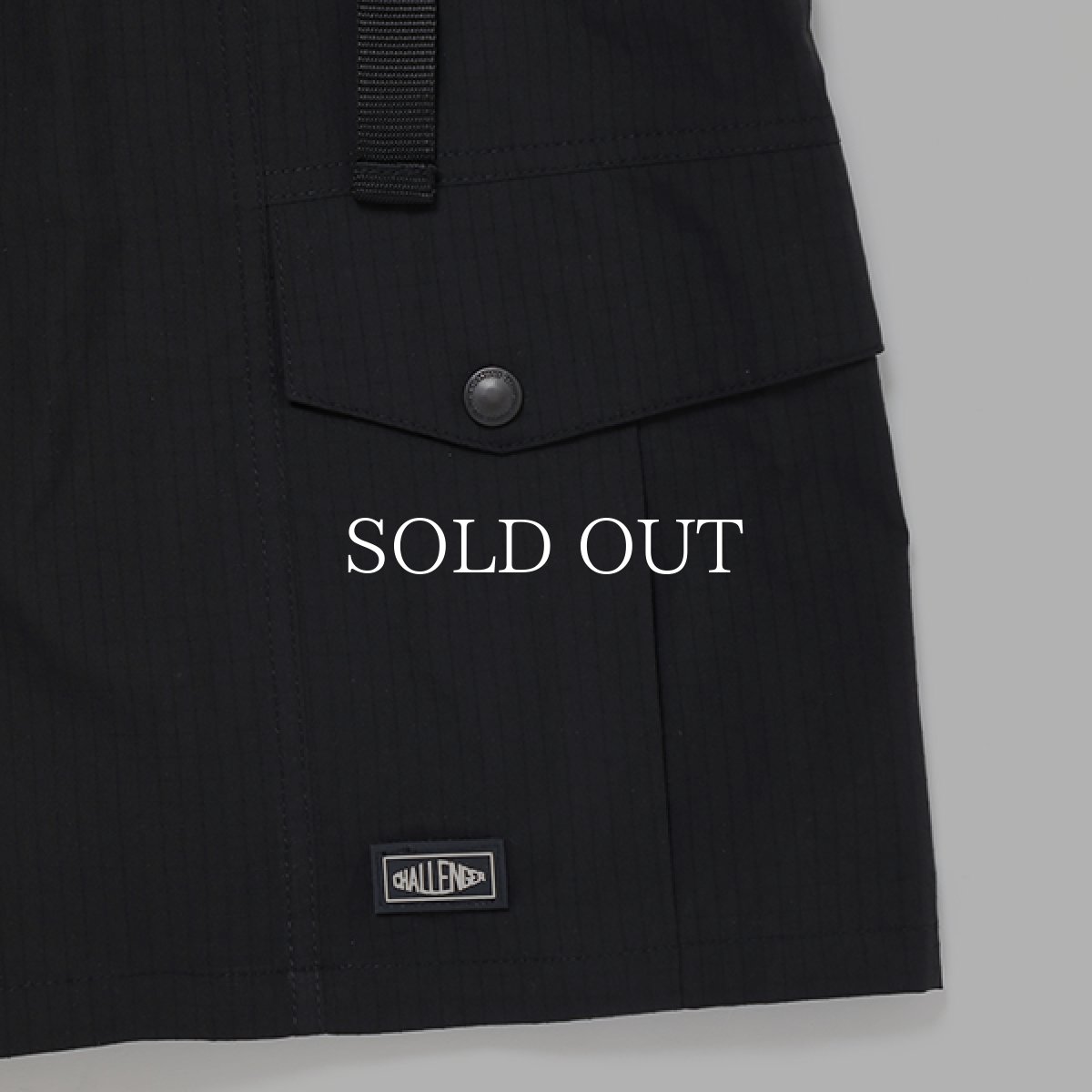 画像4: CHALLENGER  CARGO SHORTS (BLACK) (4)
