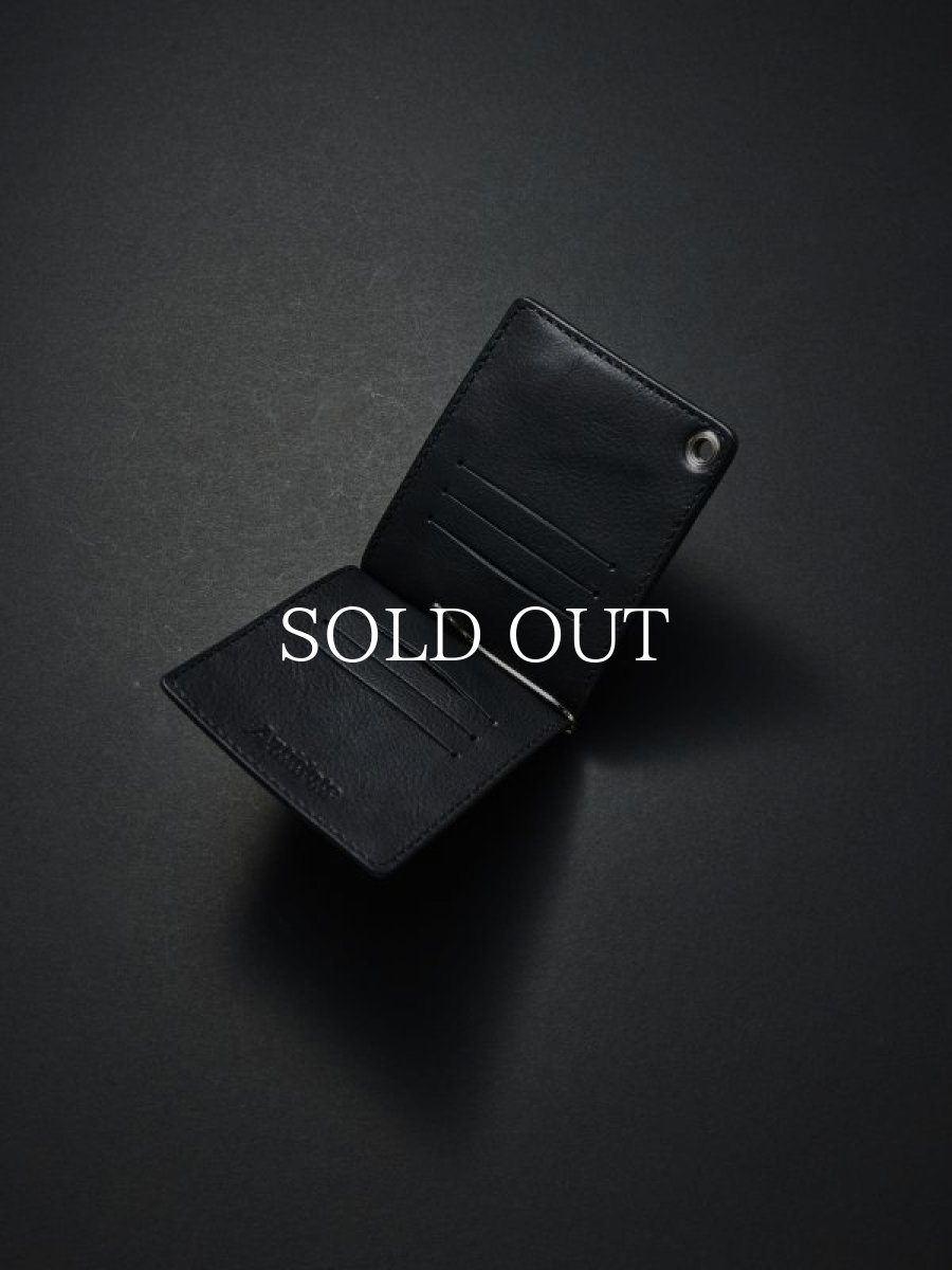 画像4: ANTIDOTE BUYERS CLUB   Money Clip Wallet(Crocodile) (Black) (4)