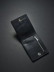 画像3: ANTIDOTE BUYERS CLUB   Two Fold Wallet(Crocodile) (Black) (3)