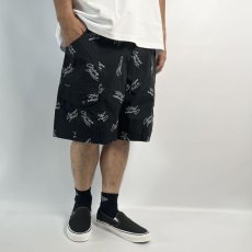 画像7: CHALLENGER  MULTI SIGNATURE CARGO SHORTS (BLACK) (7)