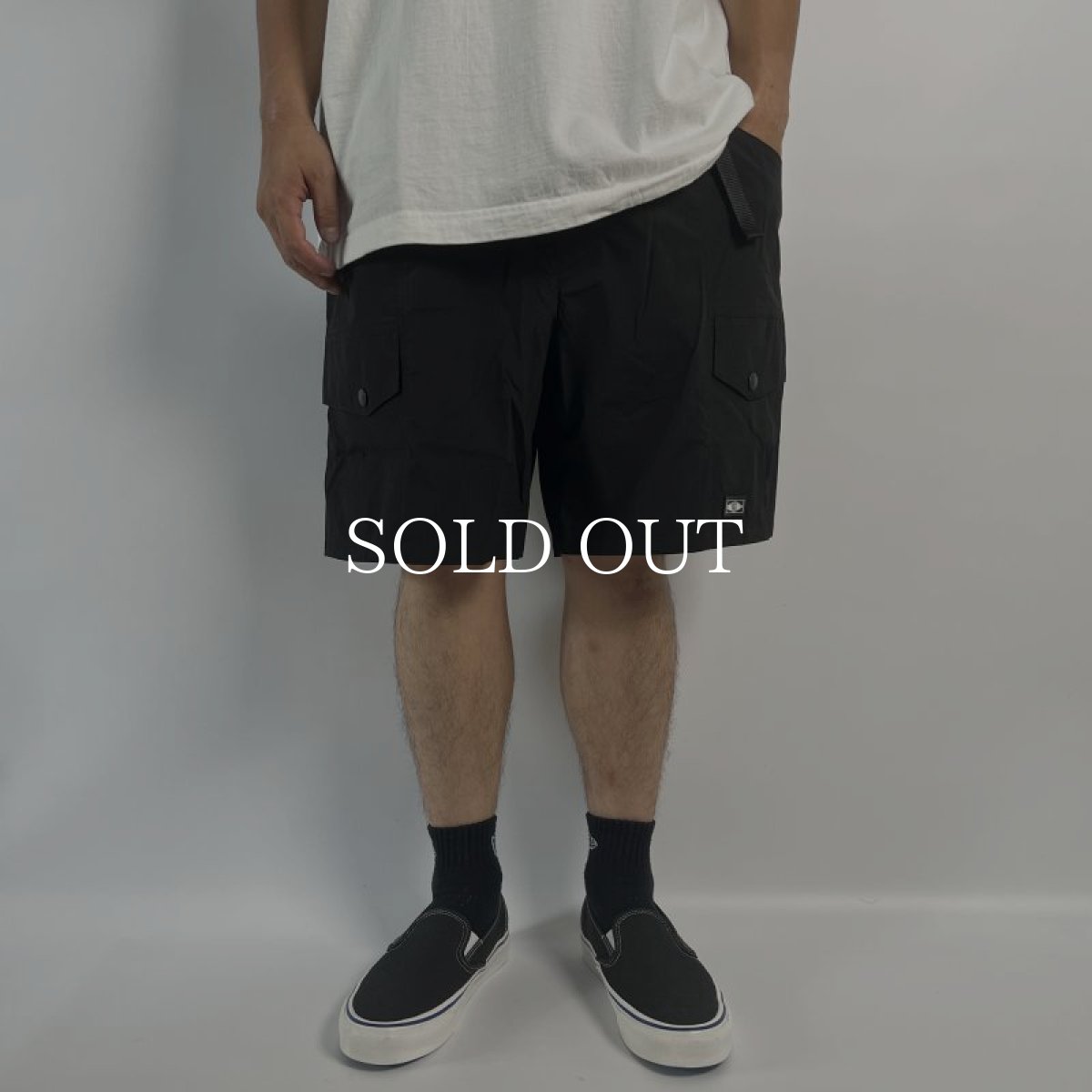 画像10: CHALLENGER  CARGO SHORTS (BLACK) (10)