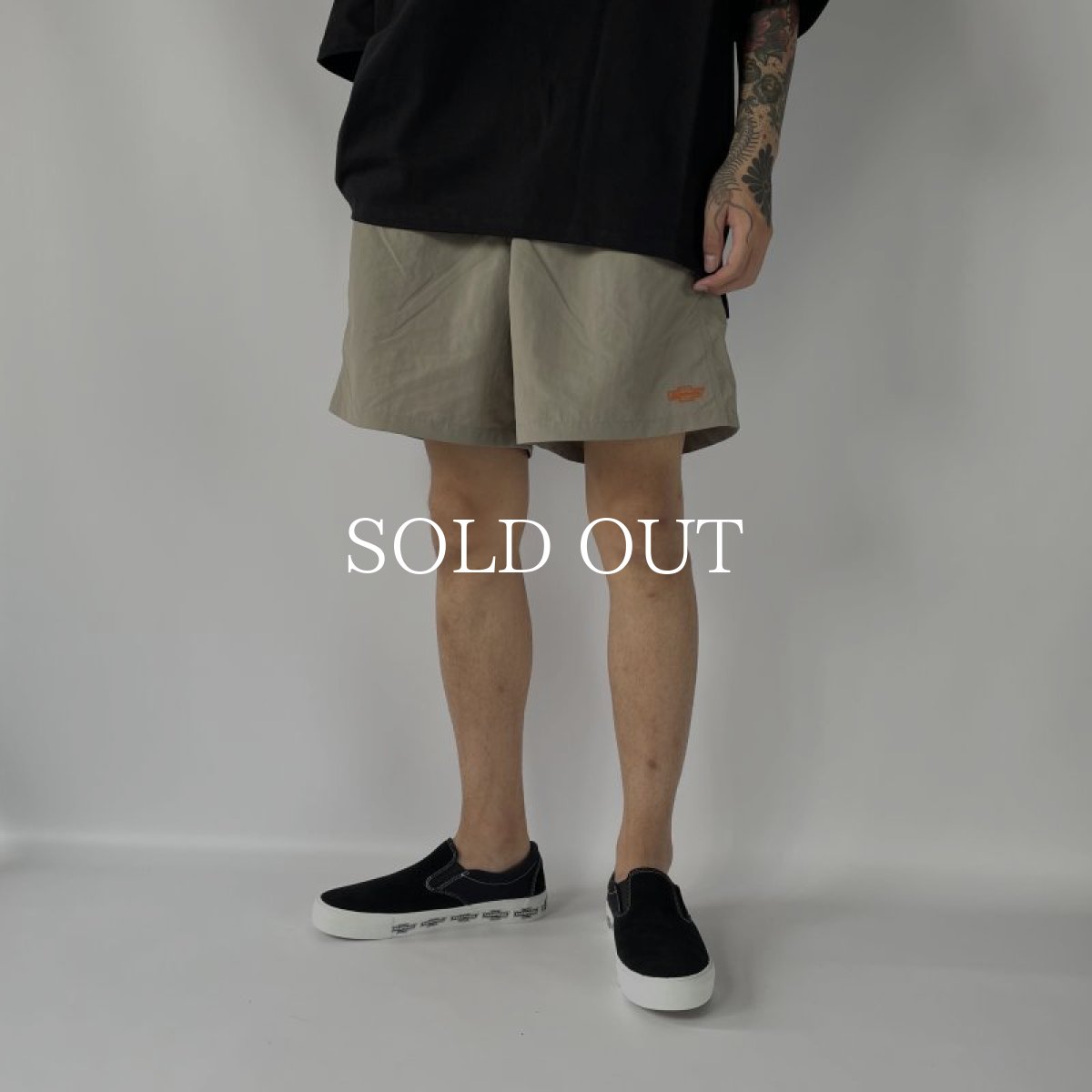 画像7: RADIALL  BOWTIE - STRAIGHT FIT EASY SHORTS (Gray) (7)