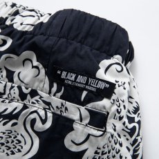 画像3: RATS  ZIP COTTON SHORTS PRINT (BLACK) (3)