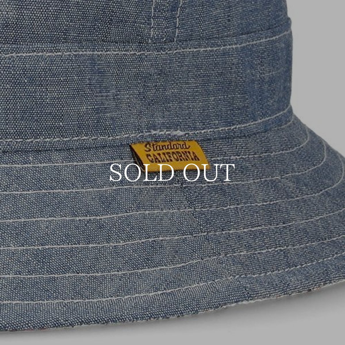 画像3: STANDARD CALIFORNIA  SD Reversible Ball Hat (Indigo) (3)
