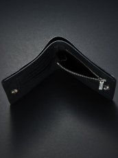 画像4: ANTIDOTE BUYERS CLUB   Two Fold Wallet(Crocodile) (Black) (4)