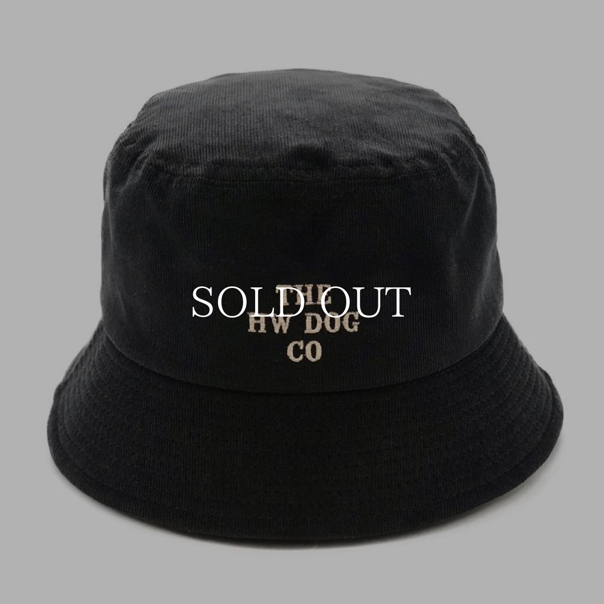 画像1: THE H.W.DOG&CO.  TRUCKER HAT (BLACK) (1)