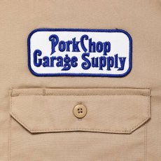 画像4: PORKCHOP GARAGE SUPPLY  ROUNDED WAPPEN WORK SHIRT (BEIGE) (4)