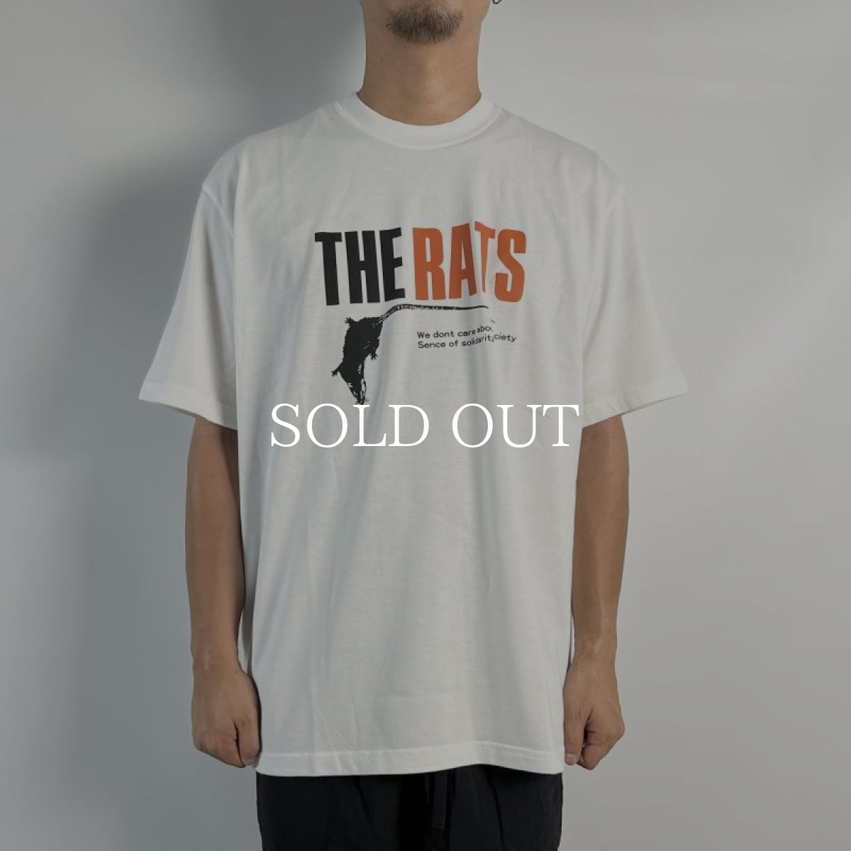 画像2: RATS  RAT TEE (WHITE) (2)