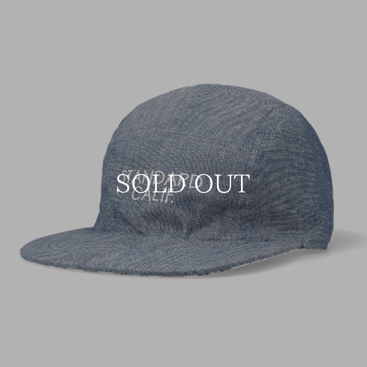 画像1: STANDARD CALIFORNIA  SD Reversible Camp Cap (Indigo) (1)