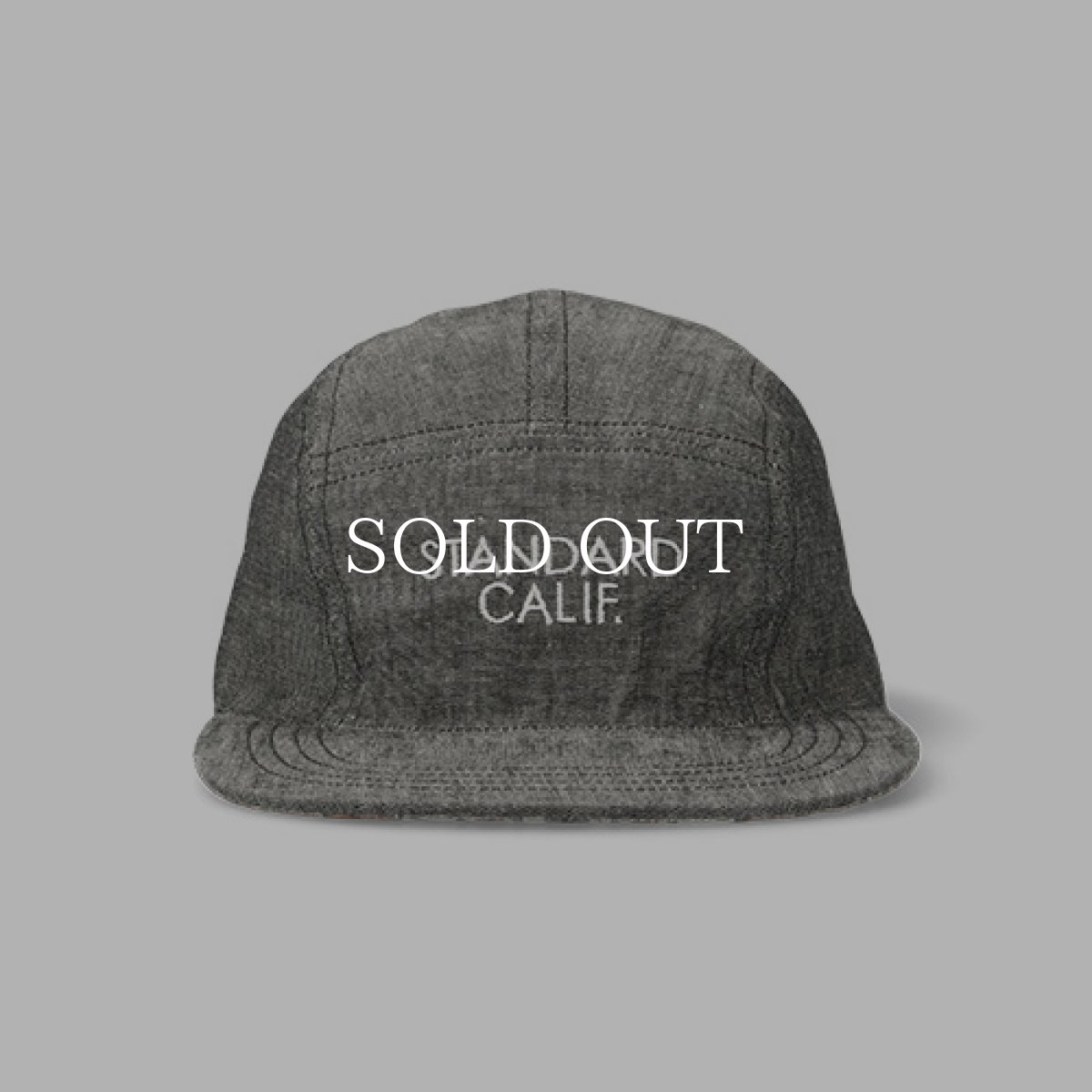 画像2: STANDARD CALIFORNIA  SD Reversible Camp Cap (Black) (2)