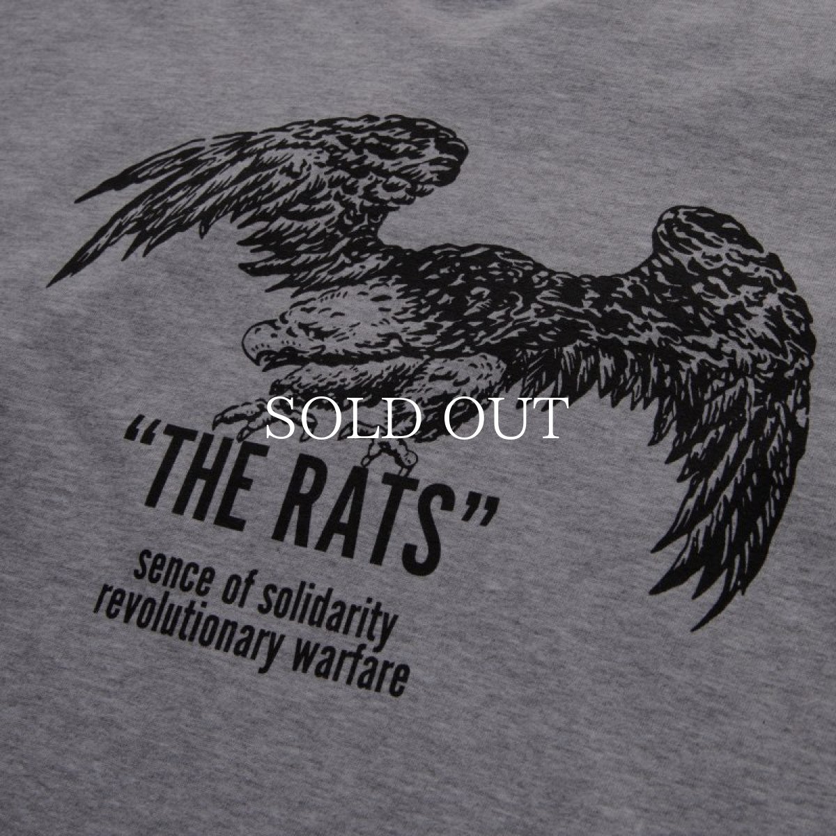 画像4: RATS  EAGLE THE RATS TEE (GRAY) (4)