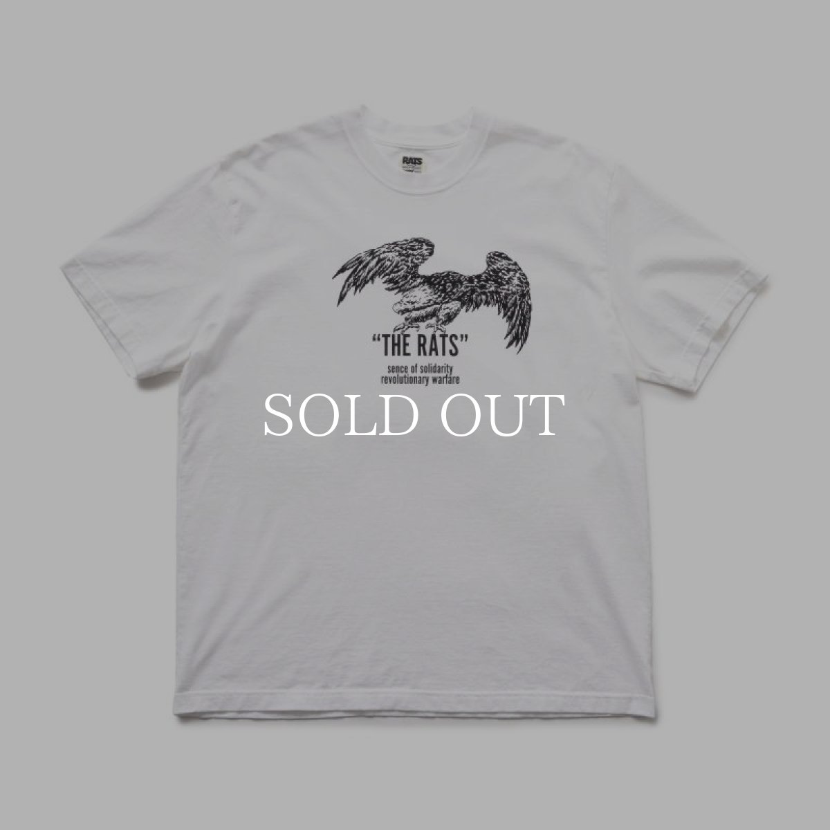 画像1: RATS  EAGLE THE RATS TEE (WHITE) (1)