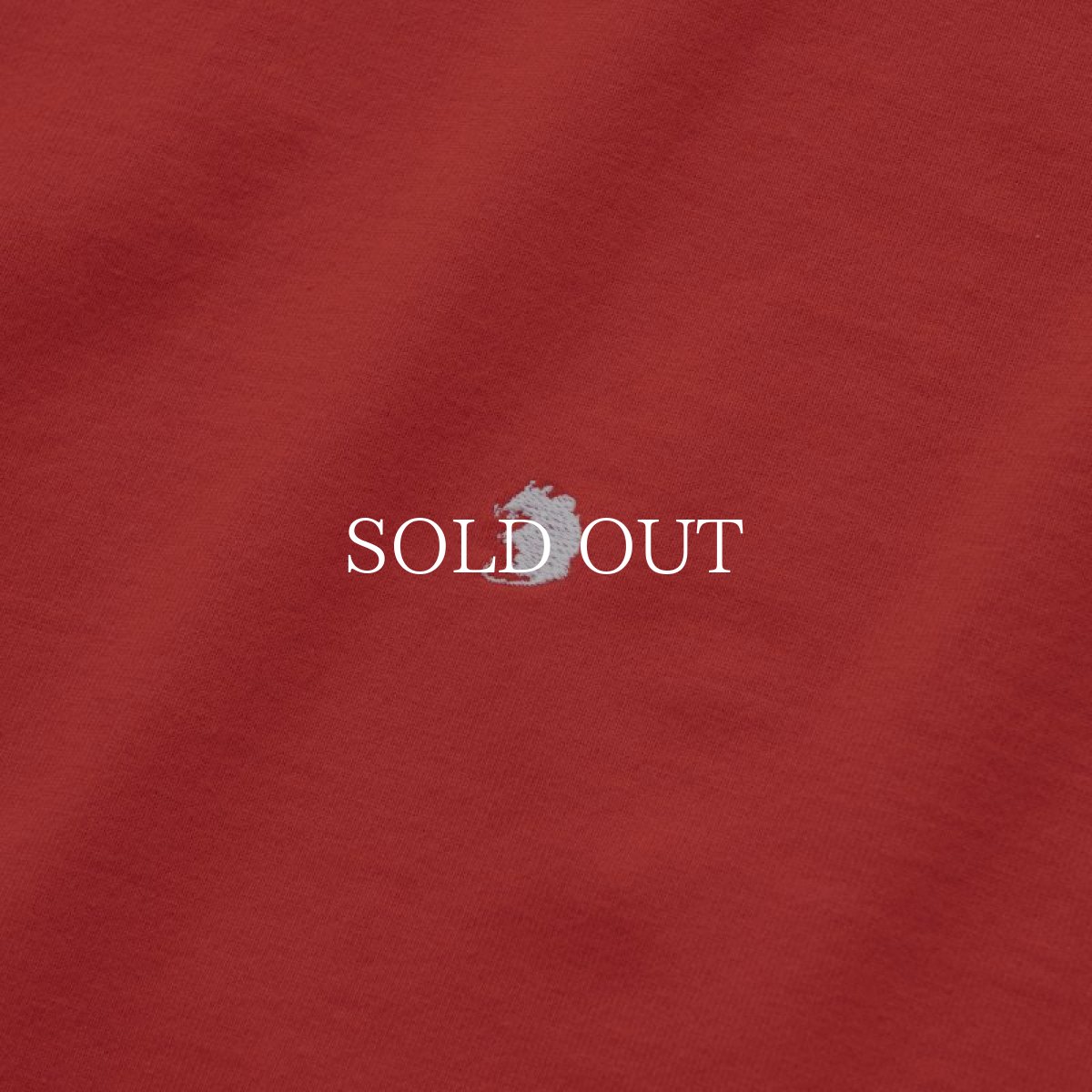 画像5: RATS  CIRCLE POCKET TEE (RED) (5)