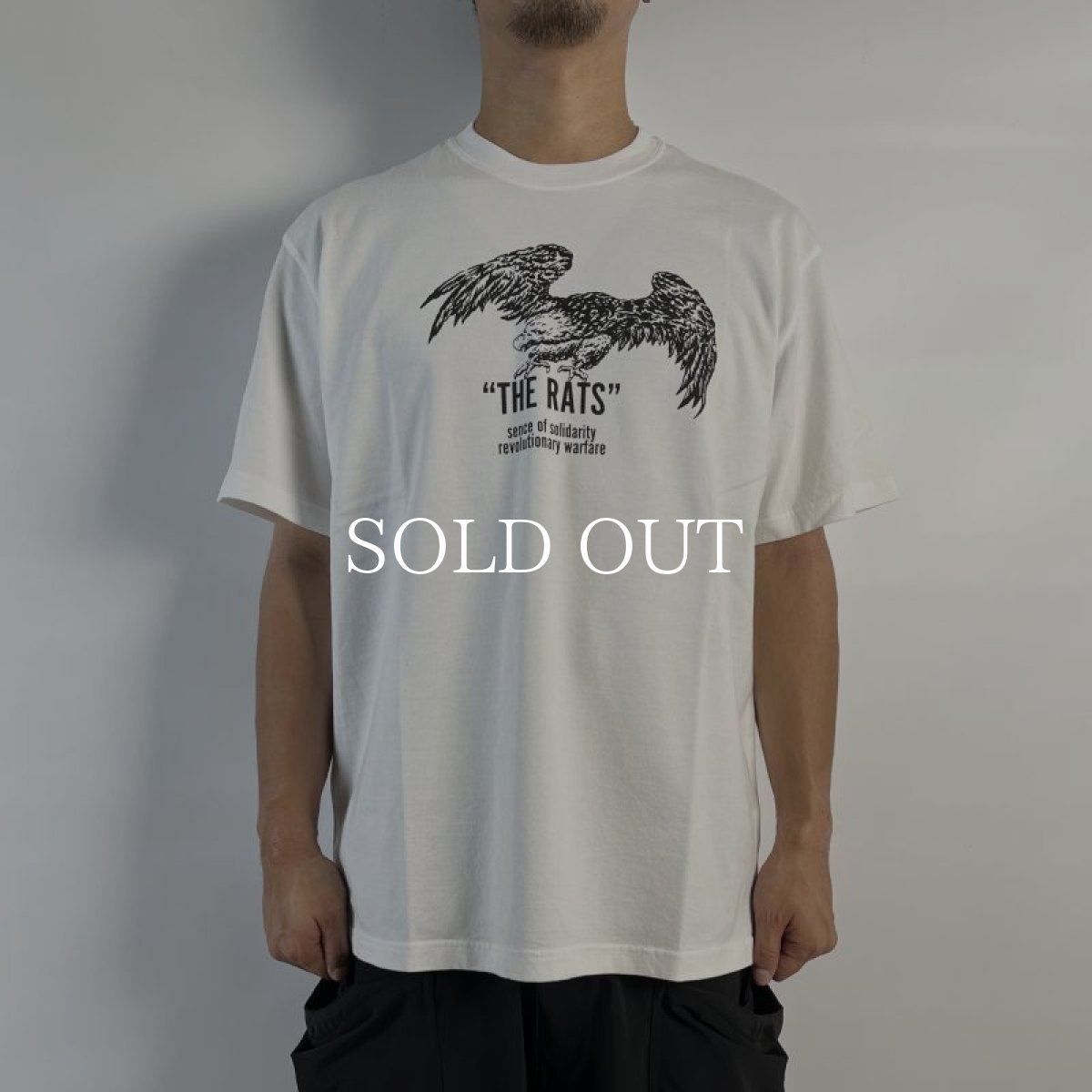 画像2: RATS  EAGLE THE RATS TEE (WHITE) (2)