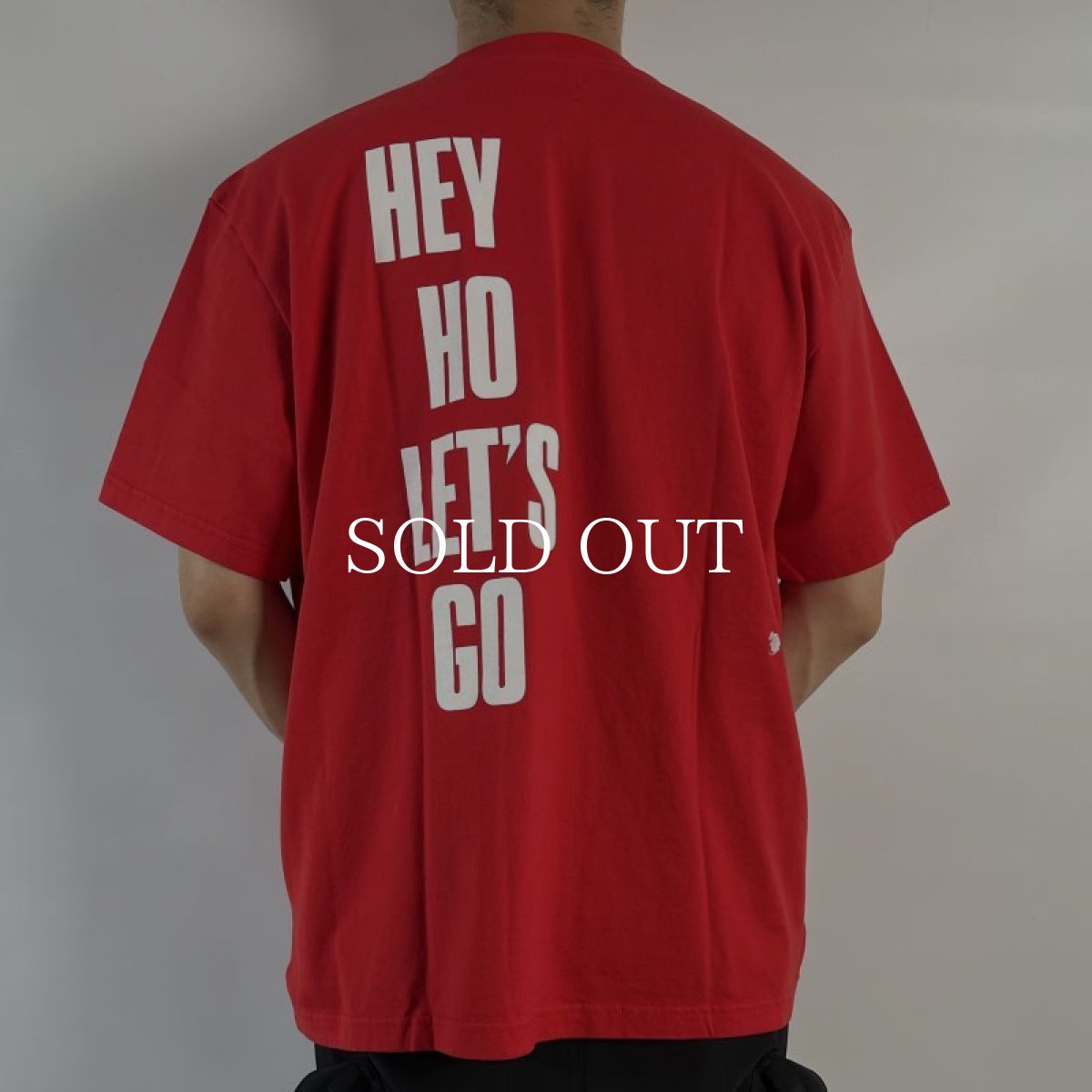 画像7: RATS  CIRCLE POCKET TEE (RED) (7)