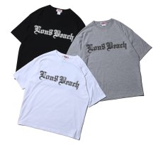 画像3: CUTRATE  LONG BEACH CA LOGO DROPSHOULDER S/S -T-SHIRT (MIX GRAY) (3)