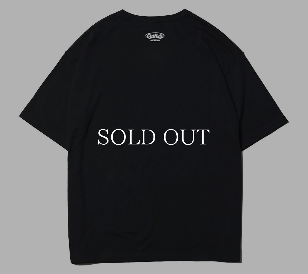 画像2: CUTRATE  LOS LOGO DROPSHOULDER S/S -T-SHIRT (BLACK) (2)