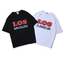 画像3: CUTRATE  LOS LOGO DROPSHOULDER S/S -T-SHIRT (BLACK) (3)