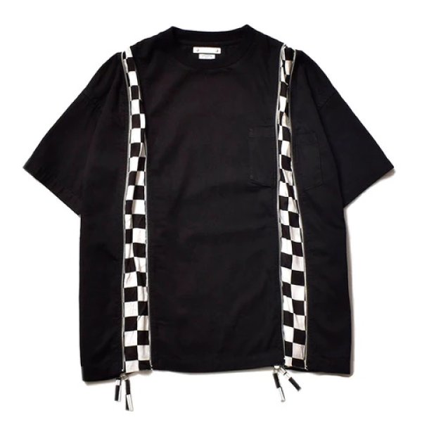 MINEDENIM OLD PARK×MINEDENIM Zip Wide Denim T-SH (BLT) MND