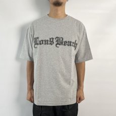 画像4: CUTRATE  LONG BEACH CA LOGO DROPSHOULDER S/S -T-SHIRT (MIX GRAY) (4)