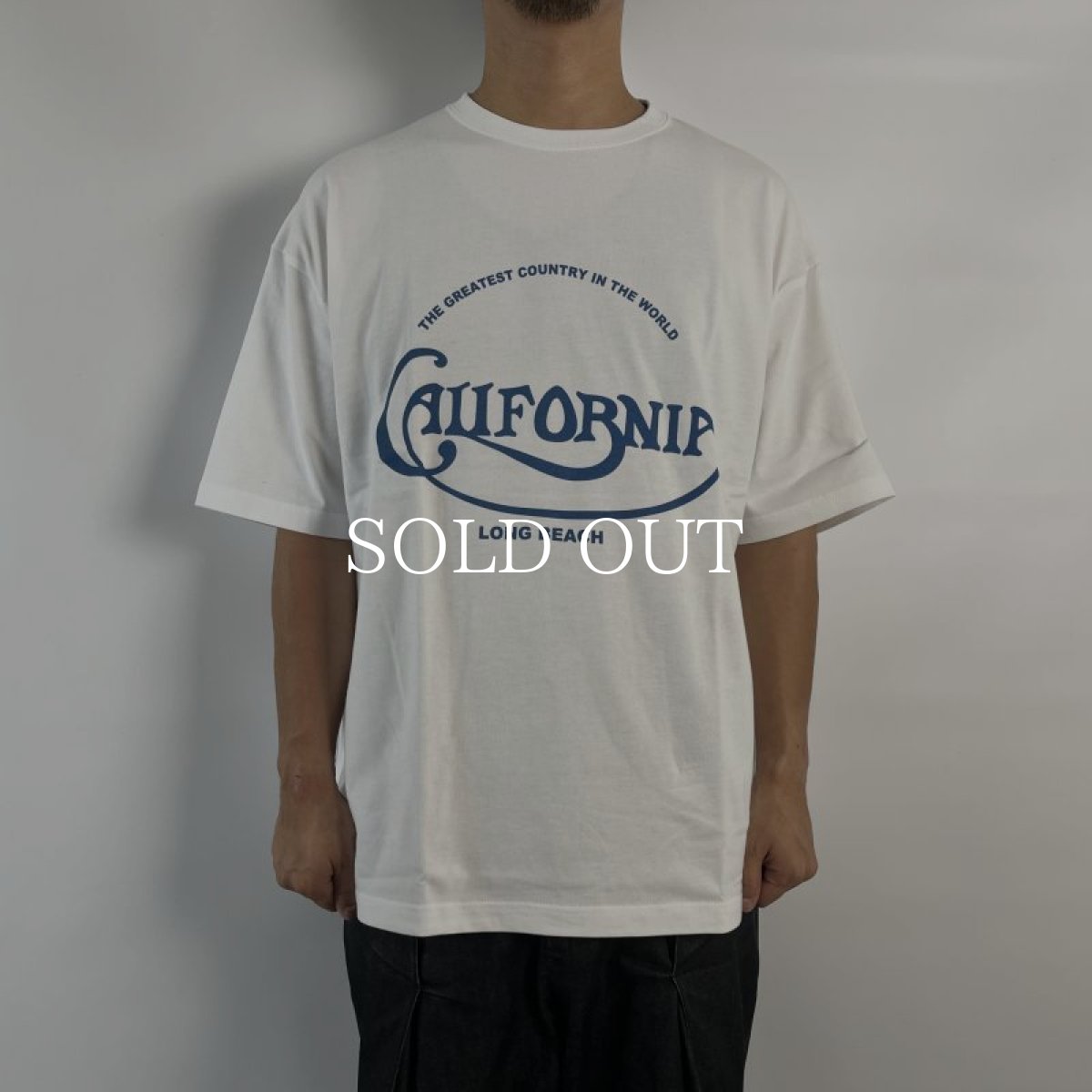 画像4: CUTRATE  CALIF LOGO DROPSHOULDER S/S -T-SHIRT (WHITE) (4)